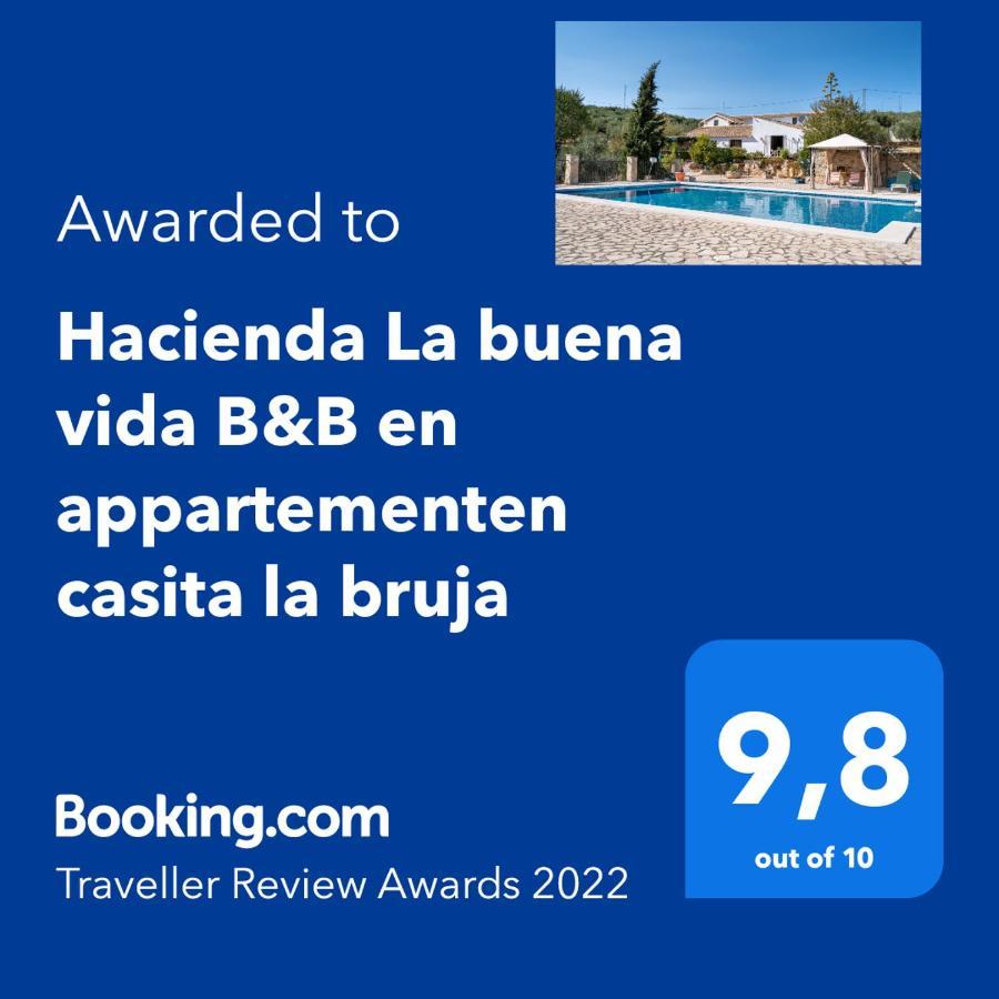 Hacienda La Buena Vida B&B En Appartementen Casita La Bruja Algarinejo Exterior photo